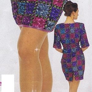 B5 1410 gown, formal, after-five, cocktail, bride